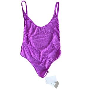 Wicked Weasel Violet Sheer Vision One Piece Swimsuit